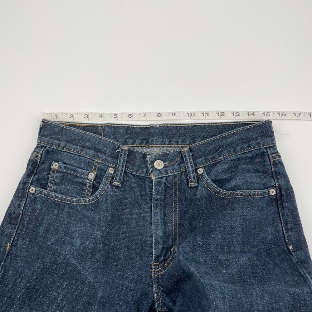 Levi's 514 Straight Leg Jeans Mens Size 30x32 100% Cotton Casual Denim Pockets - Picture 7 of 8